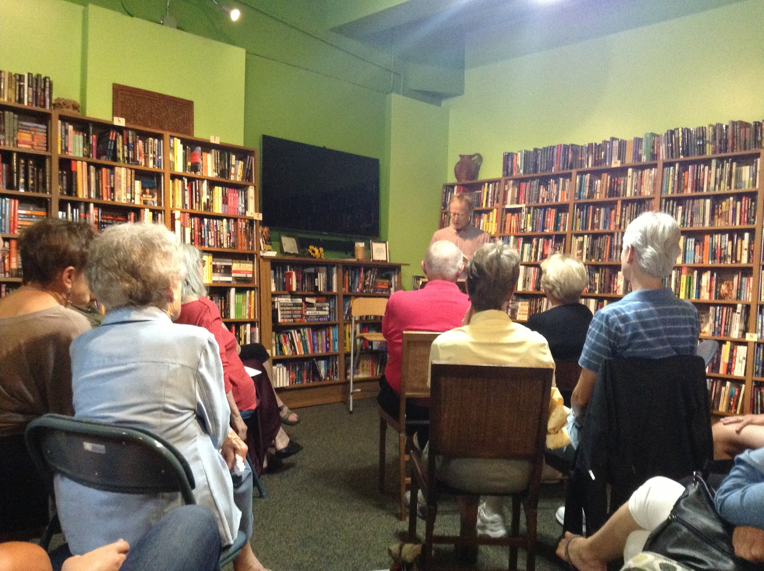 Norman reads at local author slam